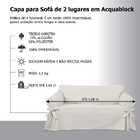 Kit Capa Para Sofá De 2 E 3 Lugares Impermeável Acquablock Cr