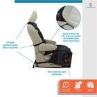 Kit Capa Pet Protetora De Banco Dianteiro Impermeável Preto +