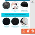 Kit Capa Pet Protetora De Banco Dianteiro Impermeável Vermelh