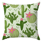 Kit Capas Almofadas Decorativas Cactos 45x45 Id Decor