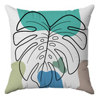 Kit Capas Almofadas Decorativas Folhas 6 45x45 - Id Decor