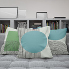 Kit Capas Almofadas Decorativas Geométrica 45x45 - Id Decor