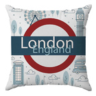 Kit Capas Almofadas Decorativas Londres 45x45 Id Decor