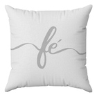 Kit Capas Almofadas Decorativas Love Fé 45x45 - Id Decor