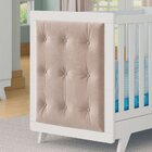 Kit Capitonê Para Berço Retrô 2018  Tecido Pena 01 Areia