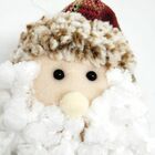 Kit Carinha Pelúcia Papai Noel E Boneco De Neve 4 Peças Trico