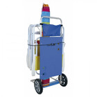 Kit Carrinho De Praia + 4 Cadeiras De Praia Reclinável Mor