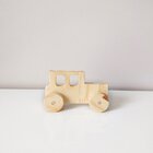 Kit Carrinhos Em Pinus