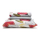 Kit Carros Speed - Edredom + Jogo De Cama - Santista