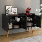 Kit Casa Aparador Buffet Dallas Cantinho Café Mesa Apoio Late