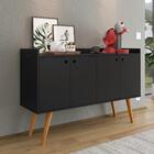 Kit Casa Aparador Buffet Dallas Cantinho Café Mesa Apoio Late