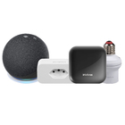 Smart Controle Universal, Interruptor Soquete Inteligente Wi-Fi, Conector Inteligente Wi-Fi Izy e Echo Dot 4ª Geração .