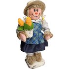 Kit Casal Espantalhos Festa Junina Fazenda Xará Sítio 50cm