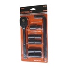 Kit Catraca + Extensão L + Soquete + Junta Universal 360°