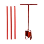 Kit Cavadeira Trado 08pol Cabo Aço Carbono E 03 Extensor