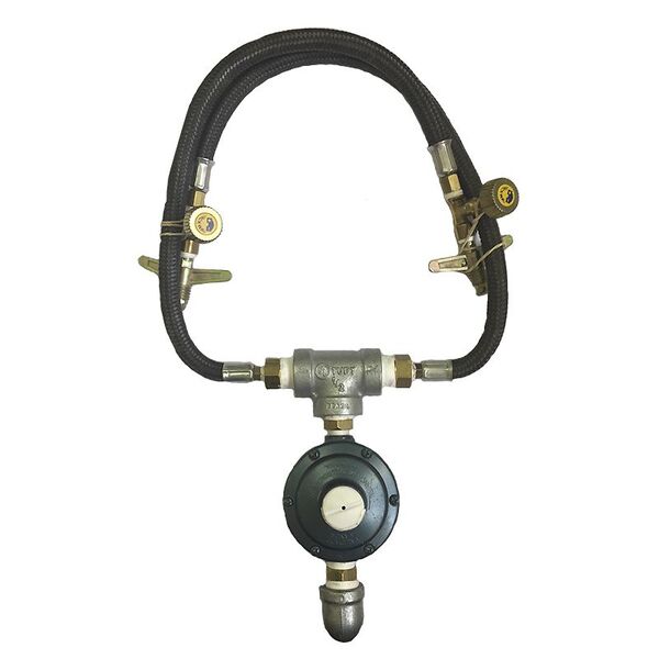 Kit Central De Gás Dupla P-13 Completa 7 Kg Tudogás