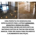 Kit Cera Bellinzoni Perfecta 1 Preta + 1 Incolor 3,6 L