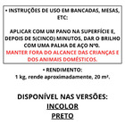 Kit Cera Bellinzoni Perfecta 1 Preta + 1 Incolor 3,6 L