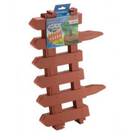 Kit Cerca Decorativa Jardim (4 Peças) Cor Telha Injeplastec