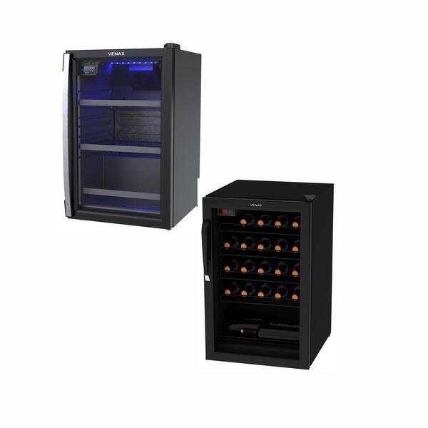 Kit - Cervejeira 100l Blue Light 220v + Adega 100l 24 Garrafa