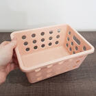 Kit Cesta Pequena One Rosa Blush Coza 18,6x14,2x8,6cm