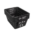 Kit Cesta Pequena Preta Coza