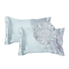 Kit Cetim Seda Luxo 2 Fronhas 1 Touca Antifrizz - Magic Enxov