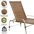 Kit - Chaise Em Alumínio Com 2 Espreguiçadeiras Catar Reguláv