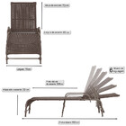 Kit Chaise Hungria E Espreguiçadeiras Catar Corda Náutica Alu