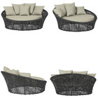 Kit Chaise Hungria E Espreguiçadeiras Catar Corda Náutica Alu