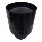 Kit Chaminé 200mm Com 2m Duto, Adaptador, Chapéu Canhão