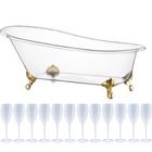 Kit Champanheira Festa Banheira King 12 Garrafas C/ 12 Taças