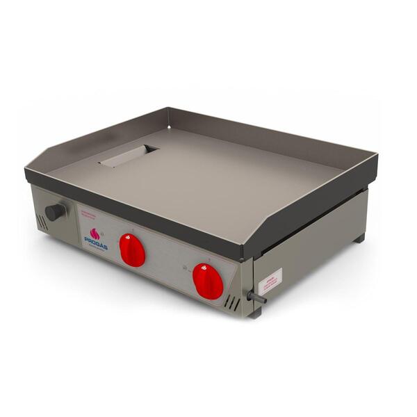 Kit - Chapa Bifeteira Lanche A Gás Pr-650g + Kit Gás - Progás