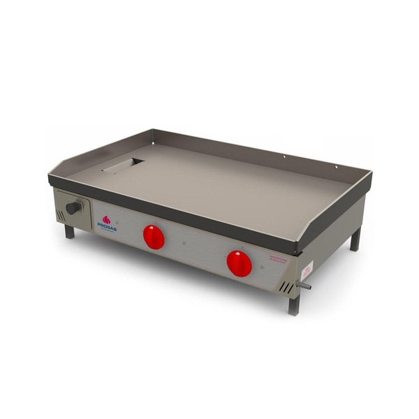 Kit - Chapa Lanche Bifeteira A Gás Pr-800g + Prensa Pão + Kit