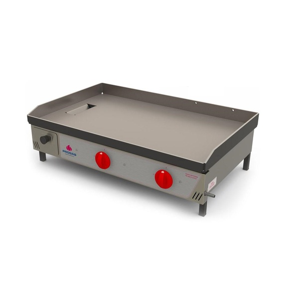 Kit - Chapa Lanche Bifeteira A Gás Pr-800g + Prensa Pão - Pro