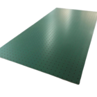 Kit Chapa Perfurada 120 x 60 cm Verde Lousa + 10 Ganchos 10 Cm