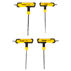 Kit Chave Allen Tipo T Abaulada 08 Pcs 2, 2.5, 3, 4, 5, 6, 8,