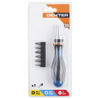 KIT CHAVE CATRACA C/ BITS 6PÇS DEXTER2