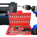 Kit Chave De Impacto 48v + Jogo Soquete 46 Peças