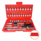 Kit Chave De Impacto 48v + Jogo Soquete 46 Peças