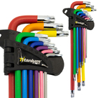 Kit Chave Torx Extra Longa T10, T15, T20, T25, T27, T30, T40,