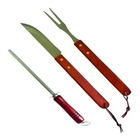 Kit Churasco, Jogo Churrasco Aço Inox 3 Peças