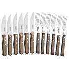 Kit Churrasco 24 Peças Jumbo Tramontina Garfo Faca 22299/059