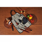 Kit Churrasco 8 Peças Campeche com Avental + Espeto Giratorio