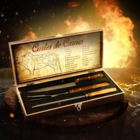 Kit Churrasco (4pc)aço Inox Com Maleta Vonder