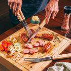 Kit Churrasco Bela Home 3 Peças Bambu