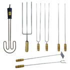 Kit Churrasco Espetos E Acendedor Elétrico 127v