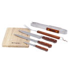 Kit Churrasco Inox 8 Peças Palisad Camping