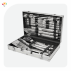 Kit Churrasco Maleta Com 26 Peças