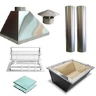 Kit Churrasqueira Completa I304 2 Dutos Suporte Fundo 1025 P